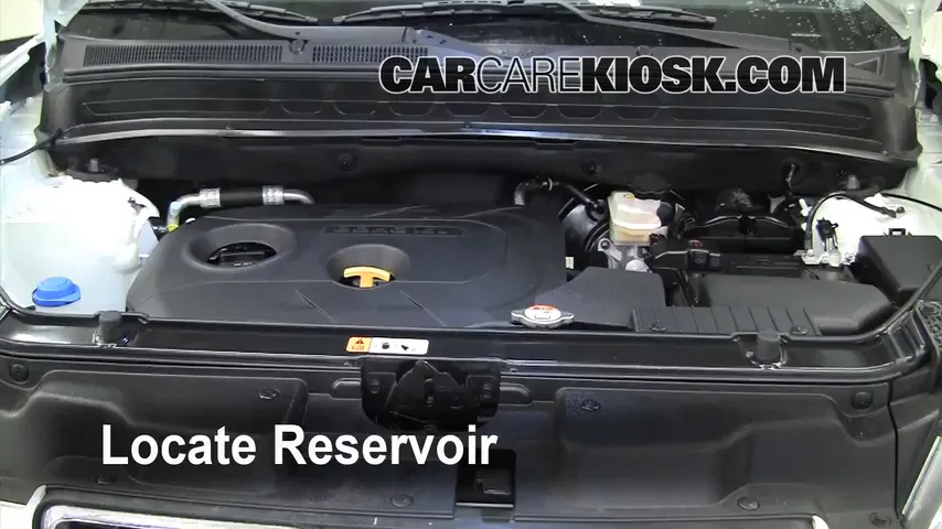 2012 Kia Soul ! 2.0L 4 Cyl. Windshield Washer Fluid Add Fluid